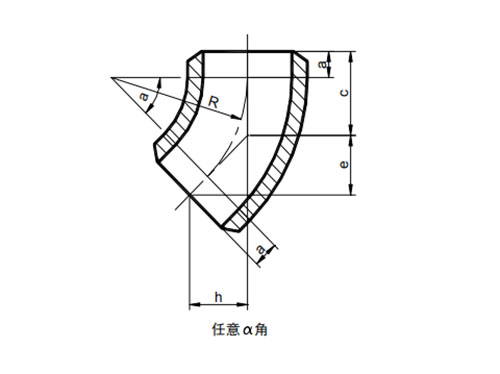 电标带直段弯头（热压直段弯头）2